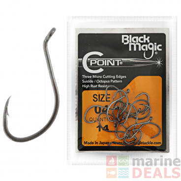 Black Magic C-Point Suicide Hooks Small Pack 04 Qty 14