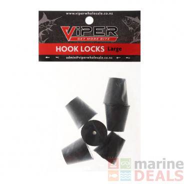 Viper Tackle Hook Locks 24mm Qty 6