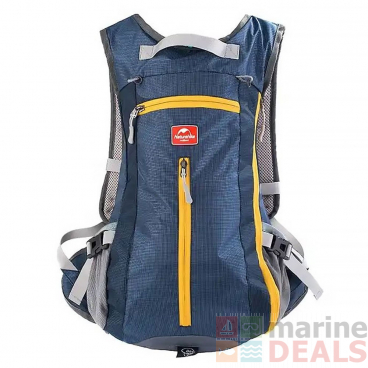 Naturehike Sports Cycling Backpack with Helmet Pocket 15L Navy Blue