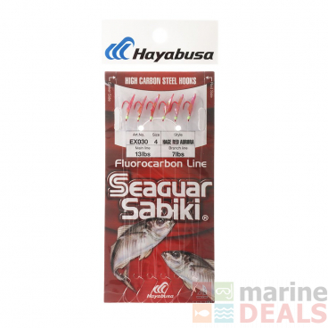 Hayabusa Seaguar Sabiki Rig Size 4