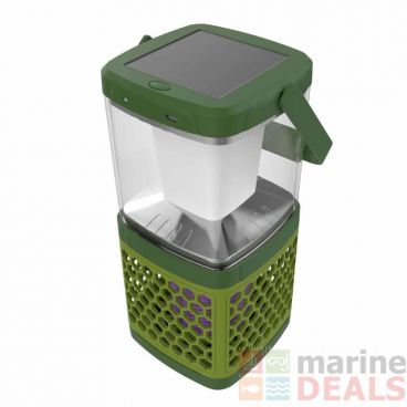 Pestrol Solar Powered LED Camping Lantern with Mosquito Zapper