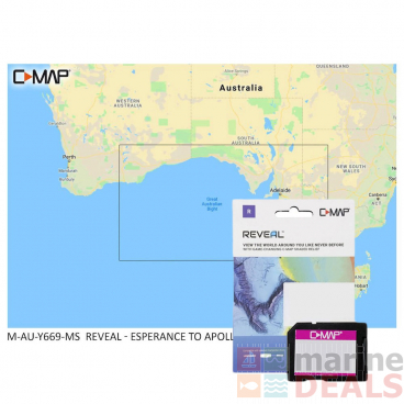 C-MAP REVEAL M-AU-Y669 Chart Card Esperance to Apollo Bay