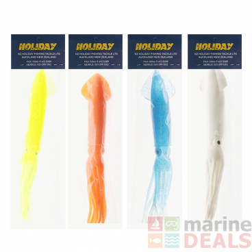 Holiday Soft Squid Lure 7in