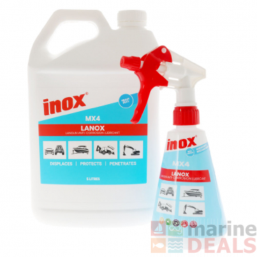 INOX MX4 Lanox Lanolin Lubricant 5L with Applicator