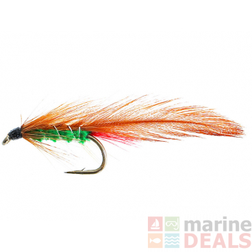 Black Magic Green Ginger Mick Trout Fly