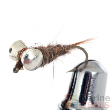 Black Magic Leadeye Hare and Copper Trout Fly Qty 1