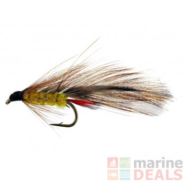 Black Magic Yelllow Parsons Glory Trout Fly A08 Qty 1