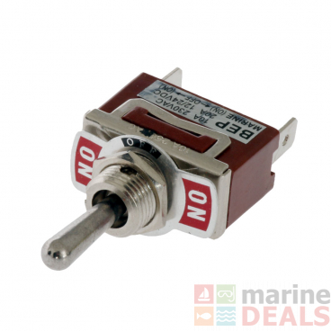 BEP Toggle Switch for Switch Panels - Momentary On/Off / Momentary On 12V 20A