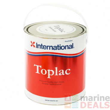 International Toplac Topside Paint 4L Snow White