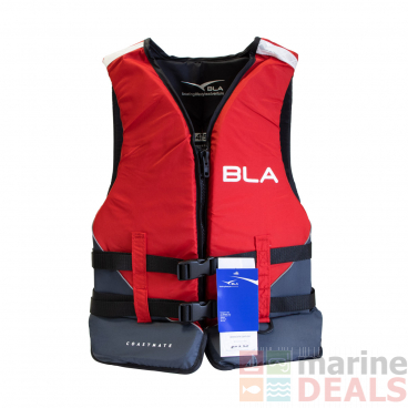 BLA Coastmate Level 50 PFD Life Vest Red Ash