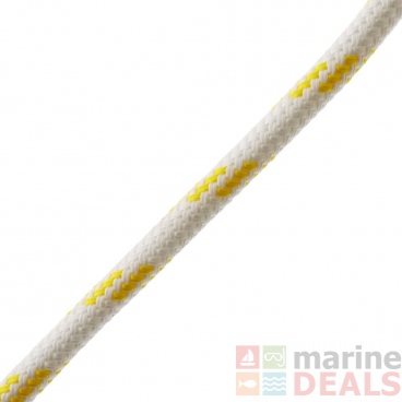 Fineline Classic Rope Yacht Braid Fleck Yellow - Per Metre