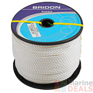 Bridon Polyester 3-Strand Rope White 220m