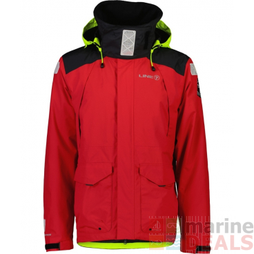 Line 7 Ocean Pro20 Waterproof Mens Jacket Red/Black