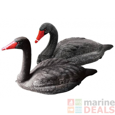 Game On Floating Black Swan Decoy 2 Pack 34in