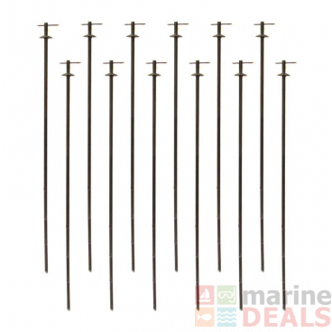 Game On Decoy 400mm Field Decoy Stakes with Split Pins Qty 12