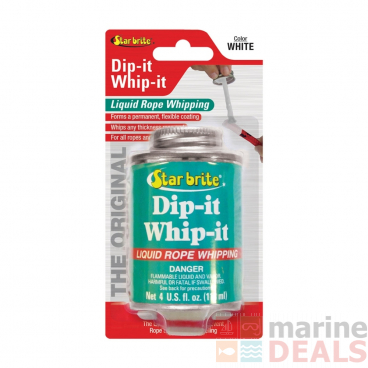Star Brite Dip-It Whip-It Liquid Whipping Tape 118ml White