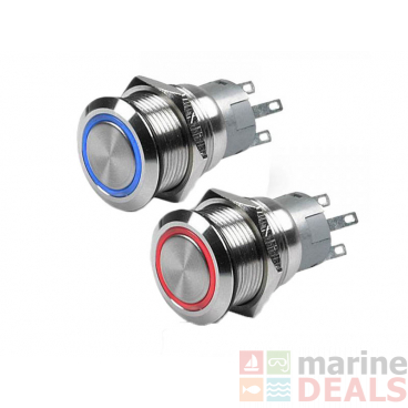 Hella Marine Stainless Steel LED Switch