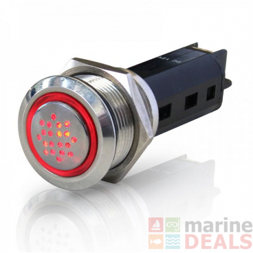 Hella Marine Stainless Steel Buzzers with LED Ring