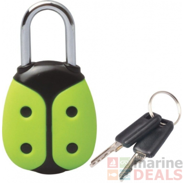 Green Beetle Luggage Padlock