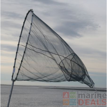 FishFighter 10' Whitebait Scoop Net with Trap