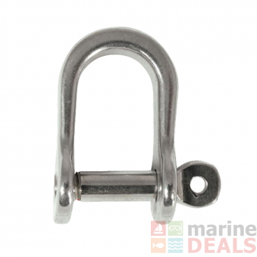 Pressed Stainless Steel D Shackles