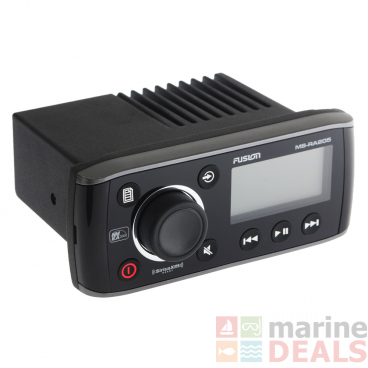 Fusion MS-RA205 True Marine Stereo with USB and VHF Receiver