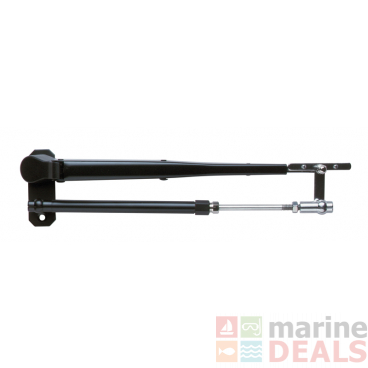 Marinco Deluxe Adjustable Black Pantograph Wiper Arm