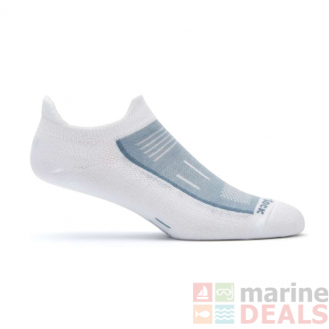 Wrightsock Endurance Double Tab Socks White