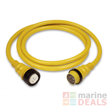 Marinco Cordset 50A 125/250V 50ft Yellow