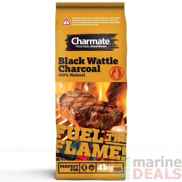 Charmate Black Wattle BBQ Charcoal 4kg