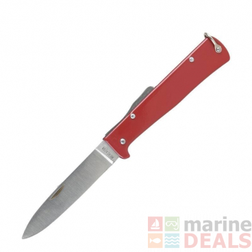 OTTER Mercator Carbon Steel Folding Knife Red Handle 9cm