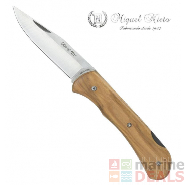 Miguel Nieto Wolf Knife Olive Handle 8cm