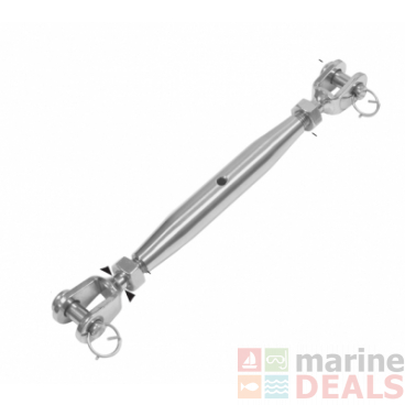 Stainless Steel Pipe Frame Jaw/Jaw Turnbuckle