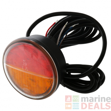 Hella Marine Round LED Submersible Combination Rear Trailer Light