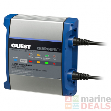 Guest On-Board Battery Charger 5A / 12V 1 Bank 120V Input