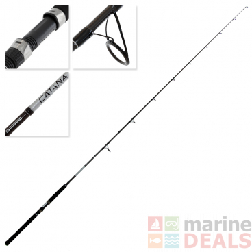 Shimano Catana Soft Bait Spin Rod 7ft 3in 6-8kg 2pc