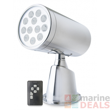 Marinco 24V Wireless LED IP67 SS Spotlight with Remote