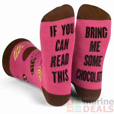 Lavley Bring Me Some Chocolate Socks