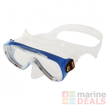 Cressi Onda Adult Snorkeling Mask Clear/Blue