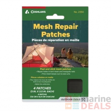 Coghlan's Mesh Repair Patches 7.6 x 8.9cm Qty 4
