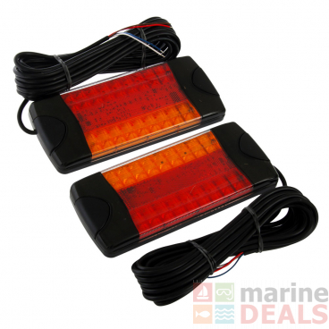 DuraLED Combi-S Low Profile Stop/Tail/Indicator Lamp with Reflector Kit