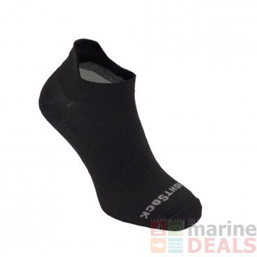 Wrightsock Coolmesh II Cushion Tab Mens Socks Black