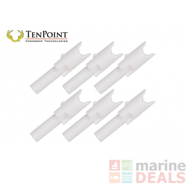 TenPoint Replacement Alpha-Nock White Qty 6