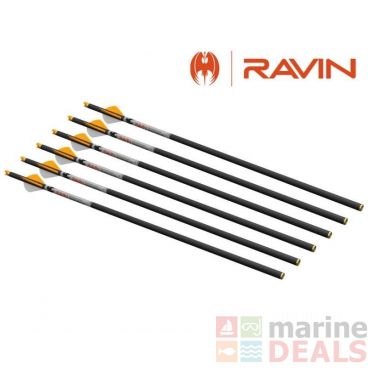 Ravin R500 .001 Carbon Fibre Arrows 400gr Qty 6