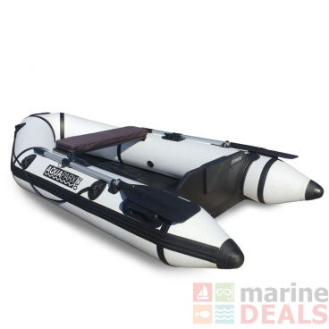 Aquaparx RIB230 MKII Pro Inflatable Dinghy 2.3m White