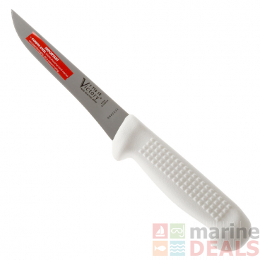 Victory 1/710/15/115 High Carbon Straight Boning Knife White Handle 15cm