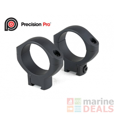 Precision Pro 3/8 Medium Profile Scope Rings 30mm Dovetail