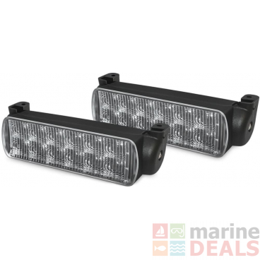 Hella Marine LED Safety DayLights OE Kit Rectangular Multivolt