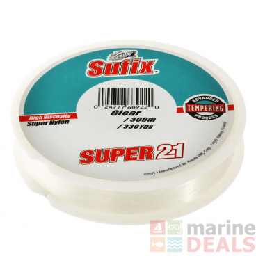 Sufix Super 21 Clear Monofilament 300m
