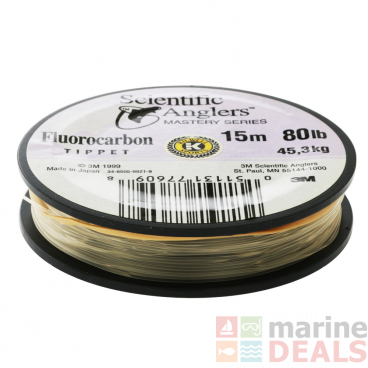 Scientific Anglers Mastery Fluorocarbon Tippet 80lb x 15m